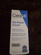 CeraVe Eye Repair Cream 0.5 Ounce Under Eye Cream for Dark Circles and Puffiness