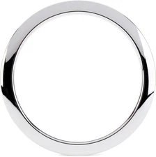 Bass Drum O's Port Hole Ring - 5-inch - Chrome (5-pack) Bundle