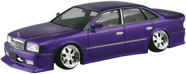 Neu Aoshima 1/24 Tuned Car Nissan Insurance G50 President '89 Plastikmodell-image
