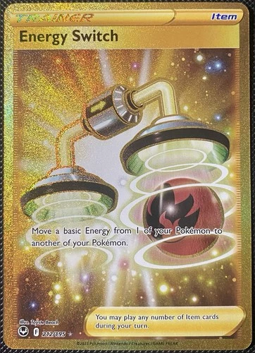 Energy Switch (Secret) 212/195 Swsh12: Sword & Shield - Silver Tempest Holo