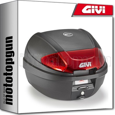 MOTORRADKOFFER MONOLOCK SCHWARZ 30 LT GIVI KAWASAKI NINJA 400 2022 22
