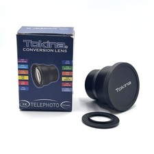 Tokina 3X AF High Definition Digital Telephoto Lens 52mm w/Extra in Original Box