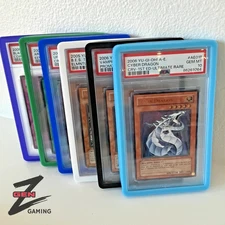 PSA Graded Card Slab Bumper Guard Protector Skin | 6 Colors | Pokemon Yugioh TCG