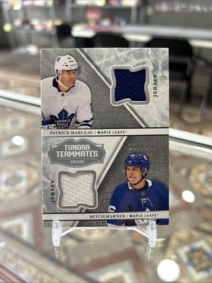 2018-19 Artifacts Tundra Teammates T2-TOR Patrick Marleau Mitch Marner SP /199!!