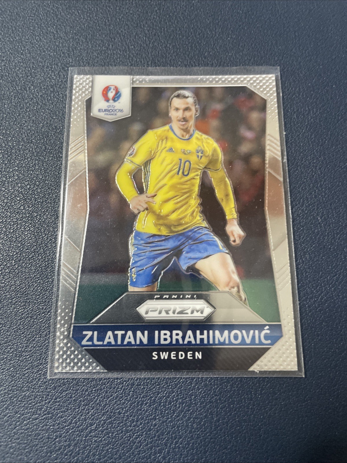2016 Panini Prizm UEFA Euro Zlatan Ibrahimovic #241 Sweeden view 3