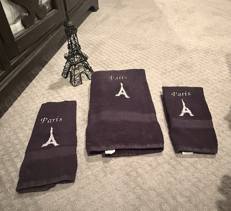 paris bathroom set accessories