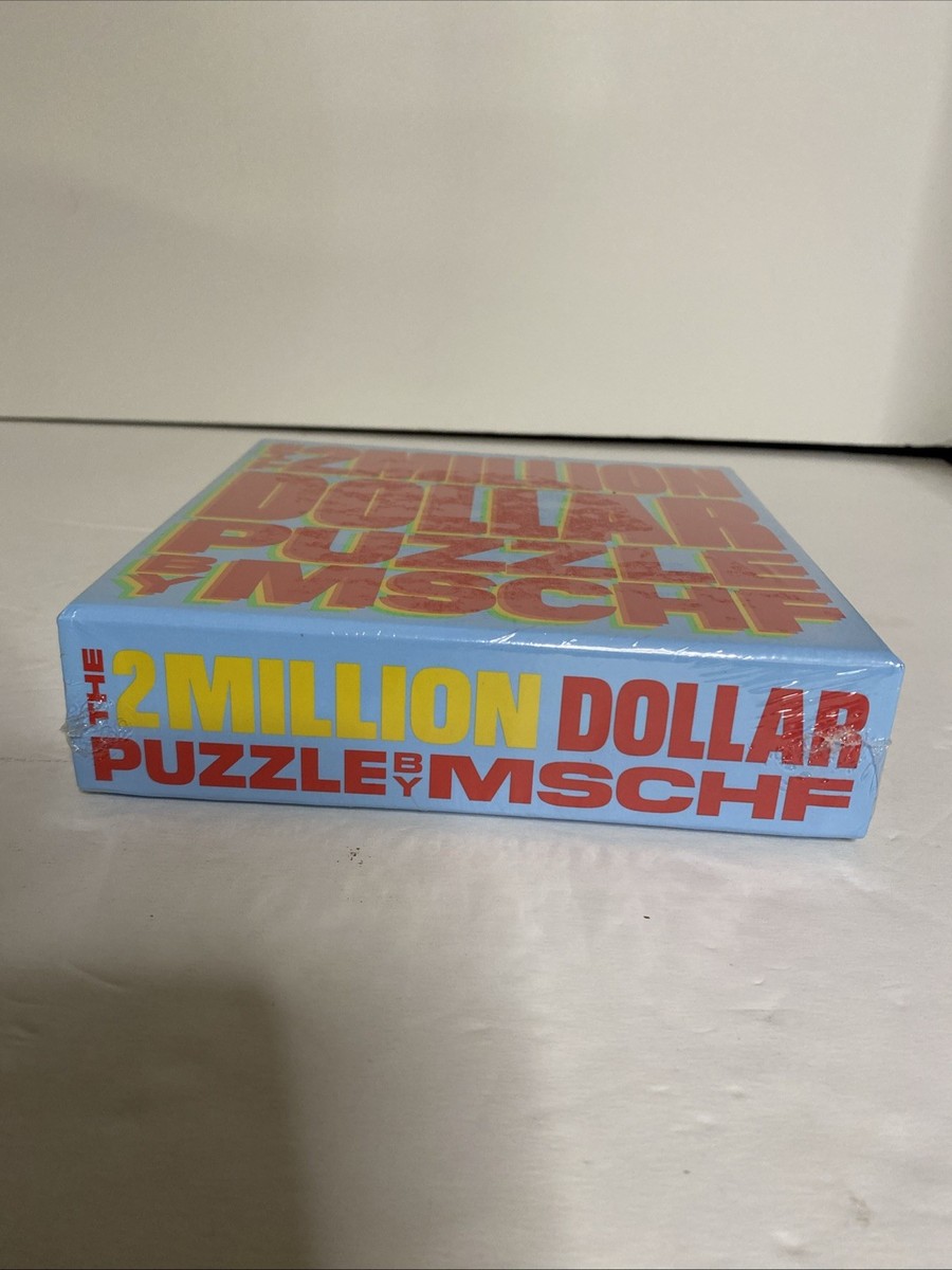 The 2 Million Dollar Brain Teaser Puzzle by MSCHF ~ You Can
