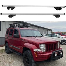 53'' Roof Rack Car SUV Roof Cross Bars Luggage Cargo Carrier For Jeep Liberty