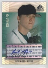 2004 SP Prospects Auto Draft Picks 102/600 Jake McGee Jacob McGee #403 Auto 0b3