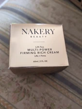 Nakery Beauty LIFT-TOX Multi-Power Rich Firming Cream 2 oz. New In Box **SEALED*