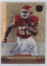 2011 Panini Gold Standard Rookie Silver Signatures /499 Justin Houston Auto 15wb