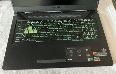 ASUS TUF  GAMING A17 FA706IU-AU174T Ryzen 5 4600 H GTX 1660 TI 512GB SSD 8GB RAM
