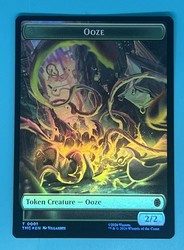 Ooze // Copy Double-Sided Token (Foil) - Commander: Teenage Mutant Ninja Turtles