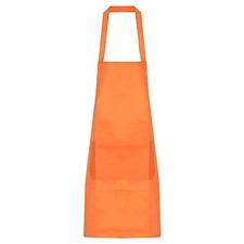 Kitchen Cooking Aprons Art Aprons Pottery Artist Painting Apron Orange
