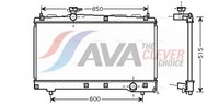 Ava Clever Choice MotorküHler WasserküHler ** Clever Fit ** TO2331 FüR Avensis