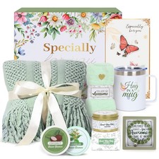 Valentines Day Gifts for Her - Spa & Self Care Gift Basket for Women, Wife, Girl