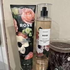 Bath & Body Works body Cream Fragrance Mist Lot Set of 2 NEW