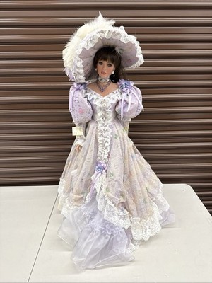 Rustie Lady Lara Lavender Blue 42  Signed Ed. #1 Porcelain
