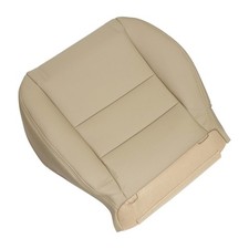 Sekeseauto Front Driver Side Bottom Replacement Leather Seat Cover Tan Compat...