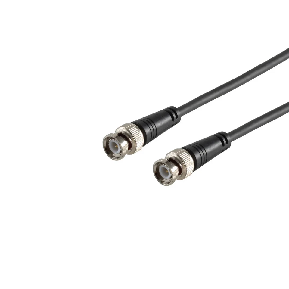 SCONN BNC Stecker / BNC Stecker RG 59 75 OHM 10m Neu - Bild 1 von 1