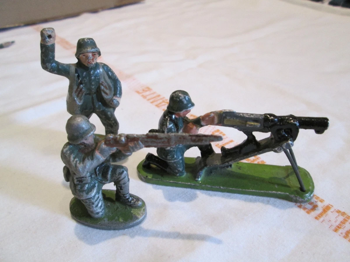 Lot De 8 Soldats Quiralu Au Fusil - Figurines WW2 - Occasion - Collection Premier Empire