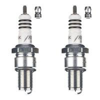 NGK ZüNdkerze BR7EIX Iridium 6664 2Er Set (FüR: Beta Evo 125 (Trail) 2T 09-14 )