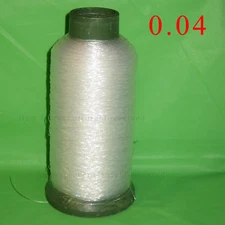 MIX 4-SPOOLS Monofilament clear Nylon Sewing Thread invisible TRANSPARENT
