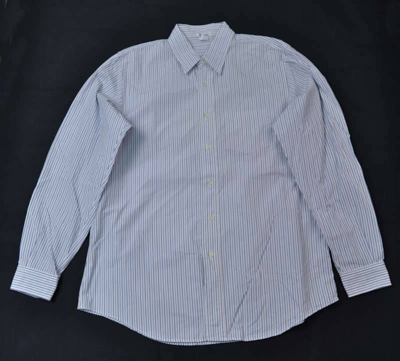 Ron herman×payday Ron Herman Blue White Stripe LS Shirt 2XL | eBay