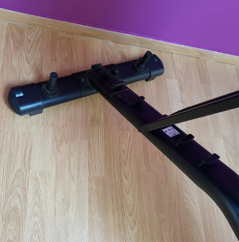 Banc de musculation Domyos BI460 Decathlon + 4 haltères avec barres acier CORENG - Photo 3/4