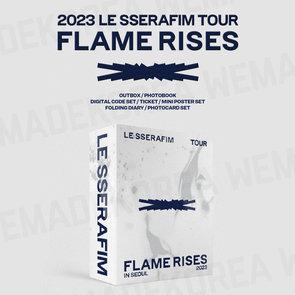 K-POP・アジア LE SSERAFIM 23 TOUR'FLAME RISES'IN SEOUL 2023 LE SSERAFIM Tour Flame Rises In Seoul - Amazon.com Music