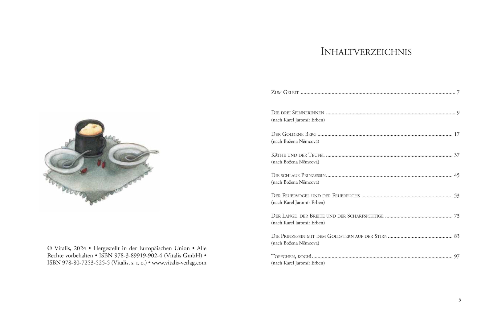 Thumbnail - Karel Jaromír Erben (u. A.) | Tschechische Märchen | Buch | Deutsch