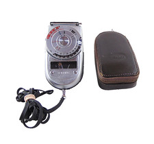 Sekonic Light Meter Model 38 TESTED with Case FREE USA SHIPPING Please READ