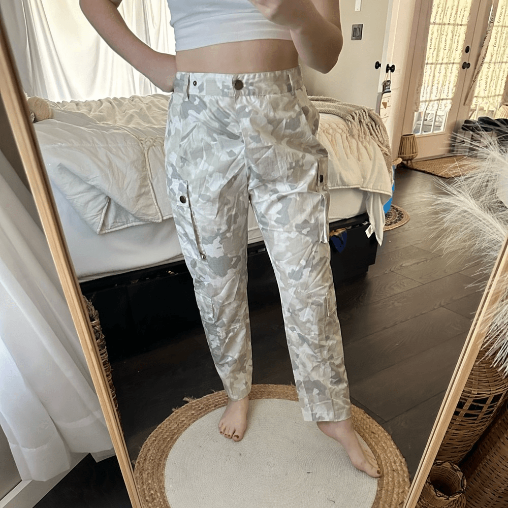 Pinko Women's 4 Designer Camo Cargo Pants | eBay