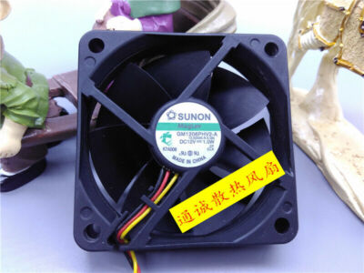  GM1206PHV2-A 12V 1.0W 6015 6cm Computer Case Silent Fan #A6-39