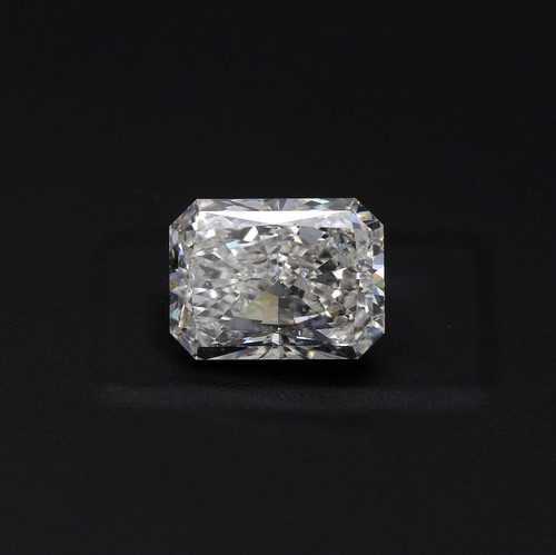 3.01 Carat Natural I Diamond Radiant, SI2 GIA Certified Real Jewelry For Women - Picture 3 of 6