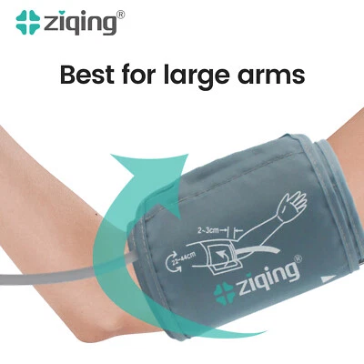 ZIQING Replaceme Large Cuff Arm Circumference 22-44cm for Blood Pressure Monitor