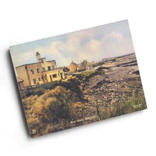 A4 PRINT - Vintage Northumberland - Four Winds, Beadnell (b)