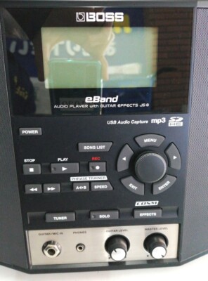 【希少品】Boss eBand GUITAR EFFECTS JS-8 Amazon.com: Roland eBand JS-8 Digital Audio Player with