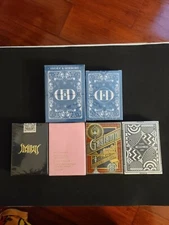 Half a brick, 6 Playing cards Dave and  Dan, Gaslamp stranger, Bloc, Myssymod 