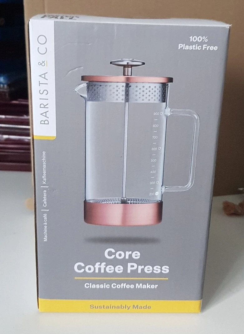 Cafetiera Core Coffee Press Barista And Co 1000ml 3 Mug & Measuring Spoon BNIB