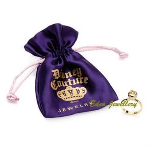 Authentic Authentic Disney Couture SNOW WHITE Gold Plated Apple Ring Sz 8 RARE Collectible