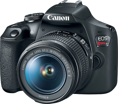 Canon EOS Rebel T7 w/ 18-55mm Lens