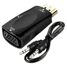 Adattatore HDMI VGA con Audio | Cavo Convertitore 1080p | BGD Elettronica Adattatore HDMI VGA con Audio | Cavo Convertitore 1080p | BGD Elettronica