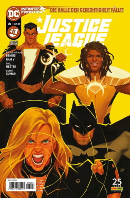 Justice League 6 - Infinite Frontier  (Juli 2022 ) DC Comic