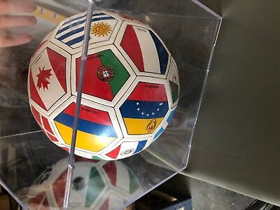 Vintage Rare 4 Gloria World Cup Soccer Ball in case Spain Vintage Rare 4 Gloria World Cup Soccer Ball in case Spain