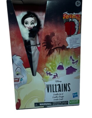 Disney Villains Cruella de Vil Modepuppe & Zubehör 101 Dalmatiner 12 Zoll