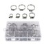 Indexbild 2 - 60tlg Ohr Edelstahl Schlauchschellen Sortiment Schlauchklemmen MM Set 8-38 I7G1