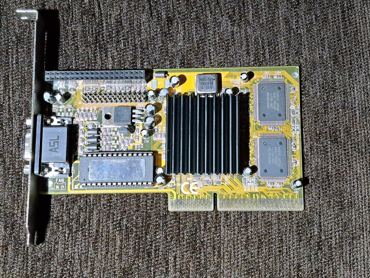 INTEL 740/8M SUPER 8MB AGP Video Graphics Card 64-bit.VGA