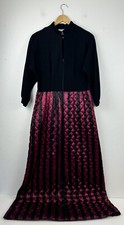 Appel Robes And Leisurewear Quilted Housecoat Dress Lounge Pajamas Vintage 1970s