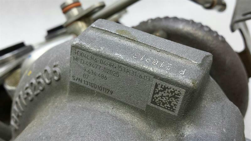 BMW 5 Series F10 528i Turbo Charger 7642469 Turbolader N20B20A | eBay
